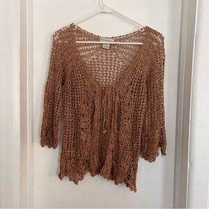 Vintage Crochet Cardigan